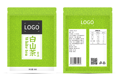 綠色 簡約 健康 綠色 包裝(zhuang)袋設(shè)計(ji)