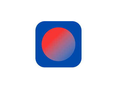 藍色箇(ge)性簡約app圖标标志(zhì)logo設(shè)計(ji)