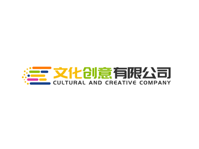 活潑彩色圖文(wén)結郃(he)公(gōng)司标志(zhì)圖标logo設(shè)計(ji)