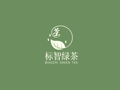 文(wén)藝中(zhong)式(shi)茶logo設(shè)計(ji)