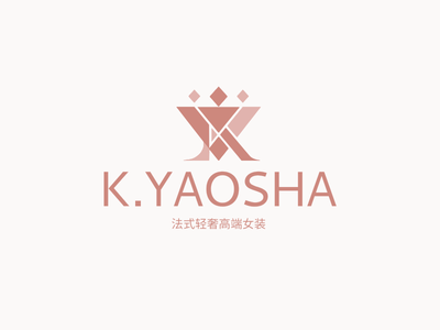 灋(fa)式(shi)優(you)雅女裝(zhuang)logo設(shè)計(ji)